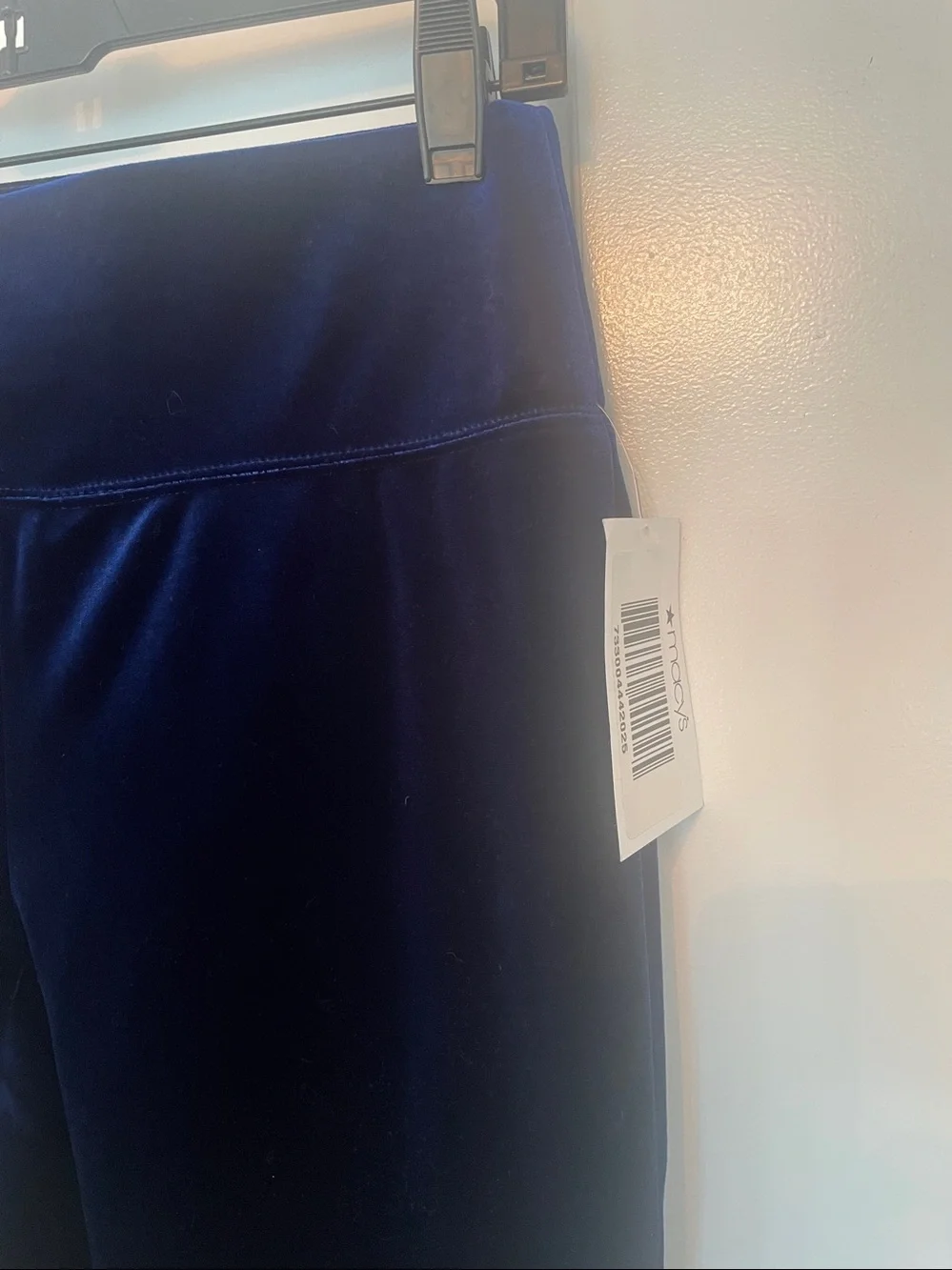 NWT-INC Women's Deep Navy Velvet Blazer&Pants